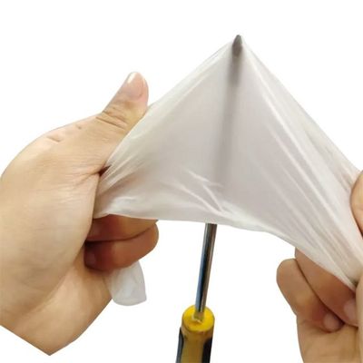 乳白色の白い240mmの長さの環境使い捨て可能な医学の乳液の手袋