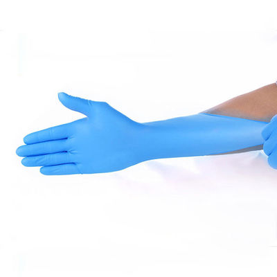 OEMの化学抵抗力がある使い捨て可能なニトリルの手袋S-XL 100glove/Box