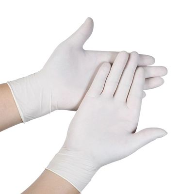浴室のクリーニングのための反スリップ510Kの大きい粉にされた乳液の手袋