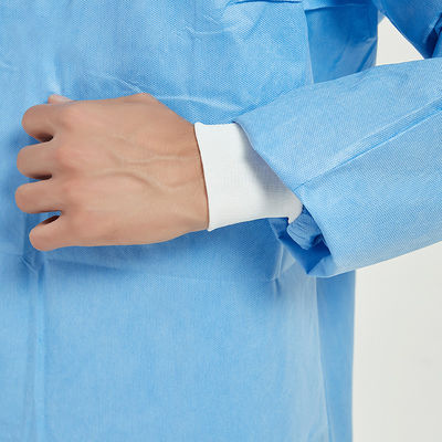 安全保護Smmsの使い捨て可能な補強された手術衣S-5XL