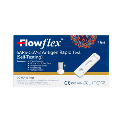 鼻の標本の抗原急速なテストAcon Flowflex Cov 2の抗原テスト5 Testkassette