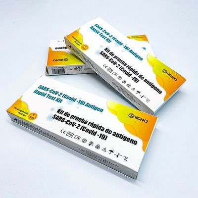 唾液の痰の自己の急速な抗原テスト キットの鼻の綿棒のSigno IVDの診断