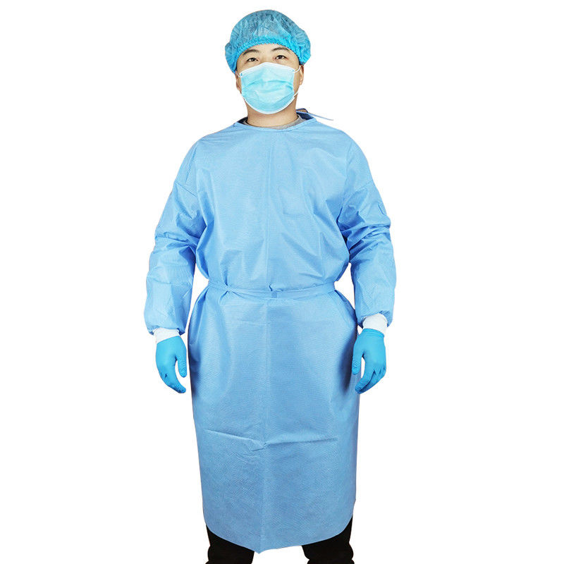 増強された使い捨て可能な外科医のガウン忍耐強い操作のガウンM-XXL