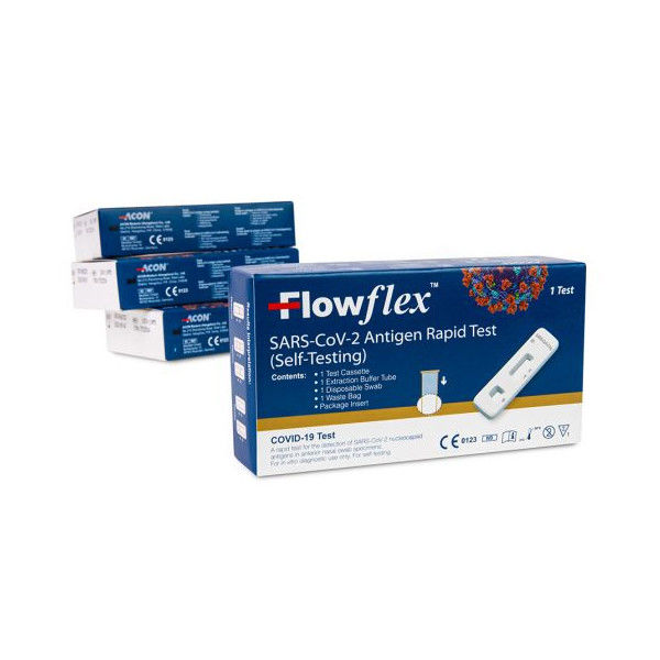 鼻の標本の抗原急速なテストAcon Flowflex Cov 2の抗原テスト5 Testkassette